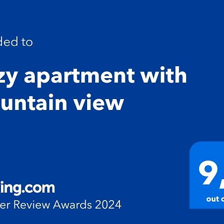 Cozy Three-Room Apartment With Mountain View Almaty Exterior photo
