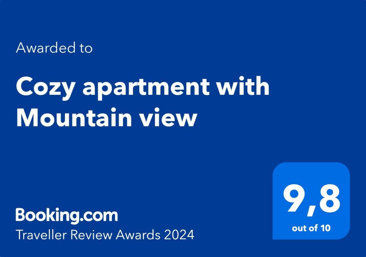 Cozy Three-Room Apartment With Mountain View Almaty Exterior photo